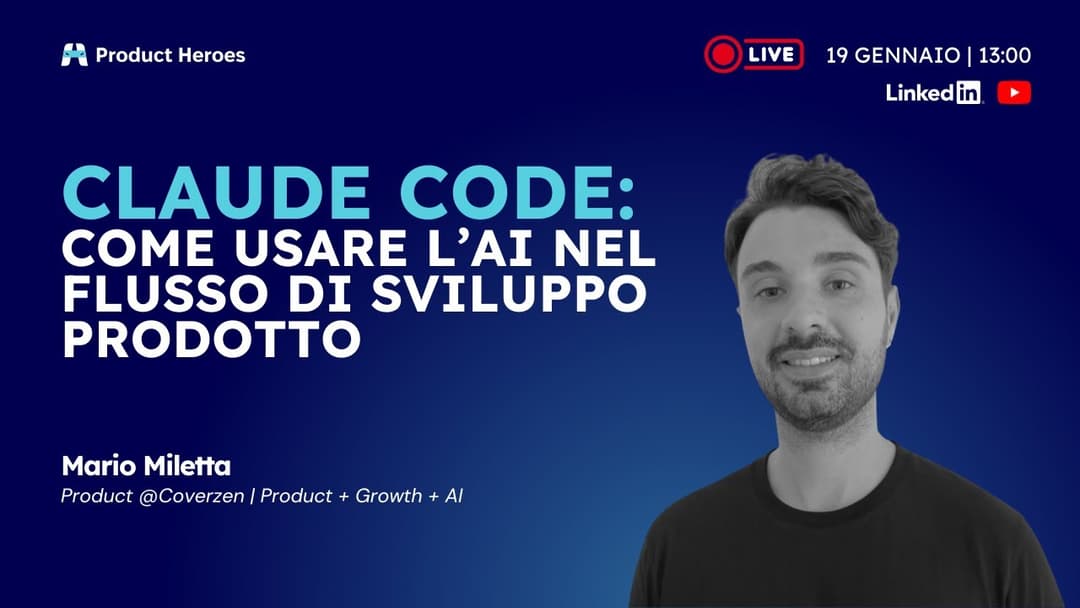 Claude Code: come usare l'AI nel flusso di sviluppo prodotto